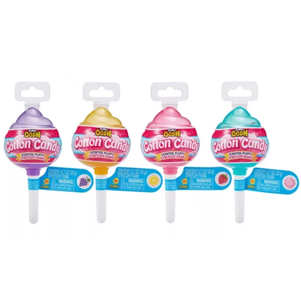 SLIME LOLLIPOP OOSH COTTON CANDY - 4 COLORS