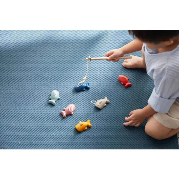 PLAN TOYS WOODEN FISHING GAME