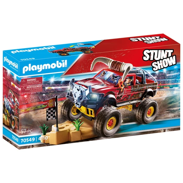 PLAYMOBIL STUNT SHOW BULL MONSTER TRUCK
