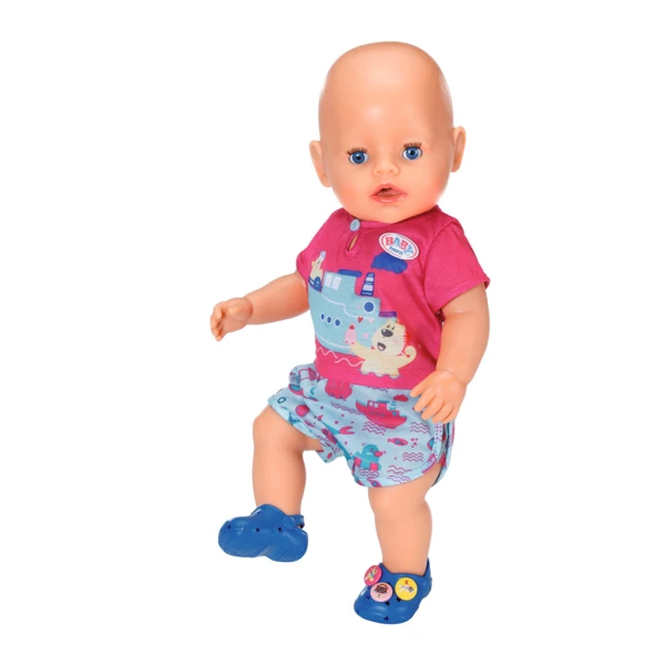 ZAPF CREATION BABY BORN ΠΥΤΖΑΜΑ & ΠΑΠΟΥΤΣΑΚΙΑ 43 cm