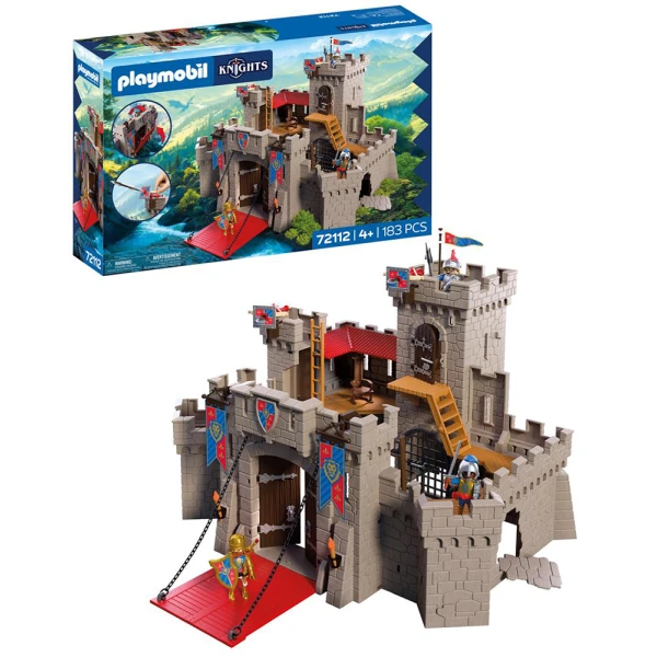 PLAYMOBIL KNIGHTS ΜΕΓΑΛΟ ΚΑΣΤΡΟ ΛΕΟΝΤΟΚΑΡΔΩΝ ΙΠΠΟΤΩΝ