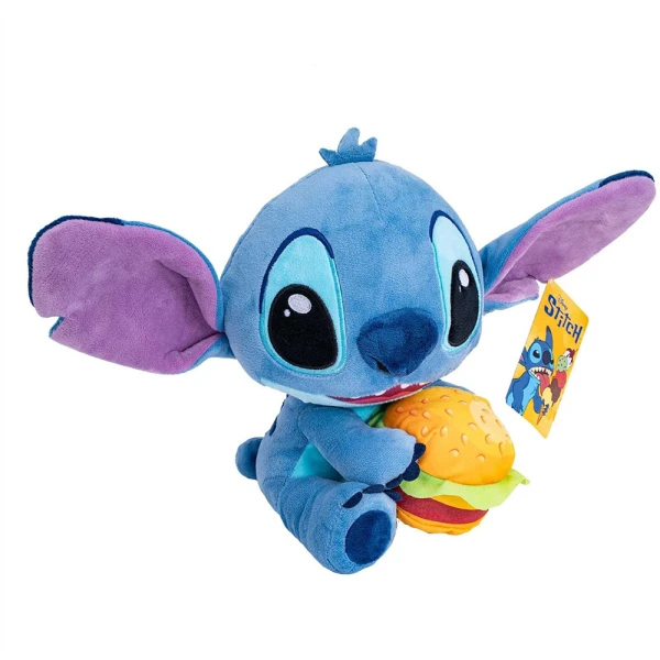 ΧΝΟΥΔΩΤΟ DISNEY STITCH 25 εκ. ΜΕ BURGER
