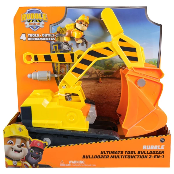 PAW PATROL RUBBLE CREW ΜΕΓΑΛΟ ΟΧΗΜΑ ΚΑΤΑΣΚΕΥΩΝ ΤΟΥ RUBBLE