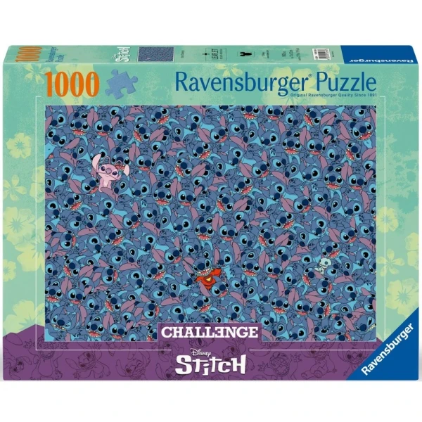 RAVENSBURGER CHALLENGE PUZZLE 1000 pcs STITCH