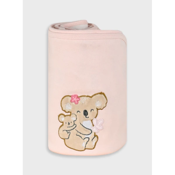 ENERGIERS INFANT\'S BLANKET GIRL LIGHT PINK