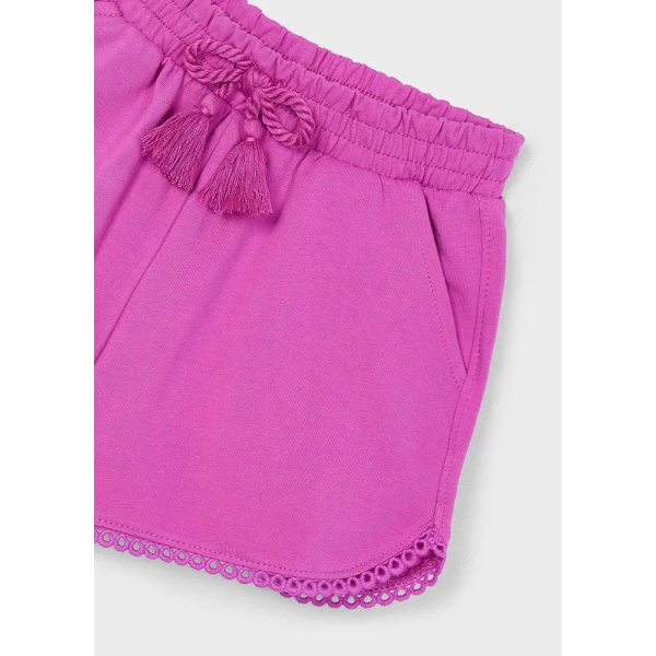 MAYORAL SHORTS SWEATER BASIC ORCHID 