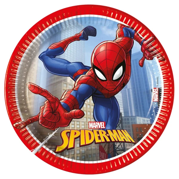 ΠΙΑΤΑ ΜΕΣΑΙΑ 20 εκ. 8 τεμ. NEXT GENERATION SPIDERMAN CRIME FIGHTER 