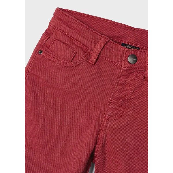 MAYORAL BERMUDA SHORTS ELASTIC CHERRY