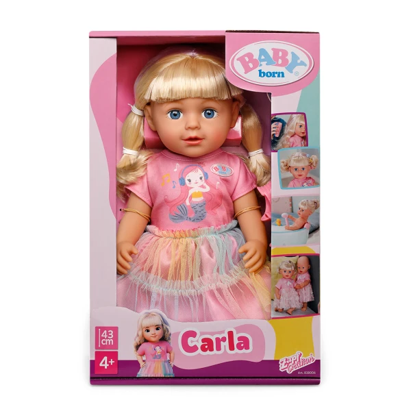 ZAPF CREATION BABY BORN ΚΟΥΚΛΑ CARLA 43 cm 