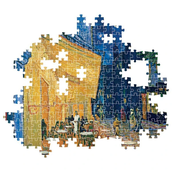 CLEMENTONI ΠΑΖΛ MUSEUM VAN GOGH ΚΑΦΕ ΤΗ ΝΥΧΤΑ 1000 τεμ.