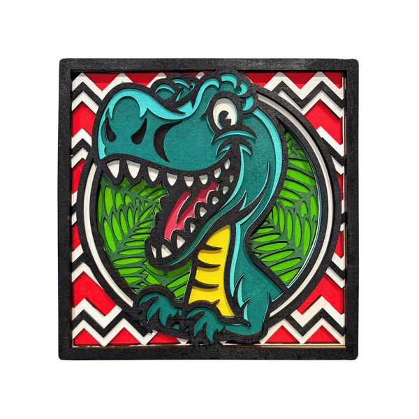 SPLAT PLANET ΞΥΛΙΝΟ ΣΕΤ ΖΩΓΡΑΦΙΚΗΣ DINOSAUR
