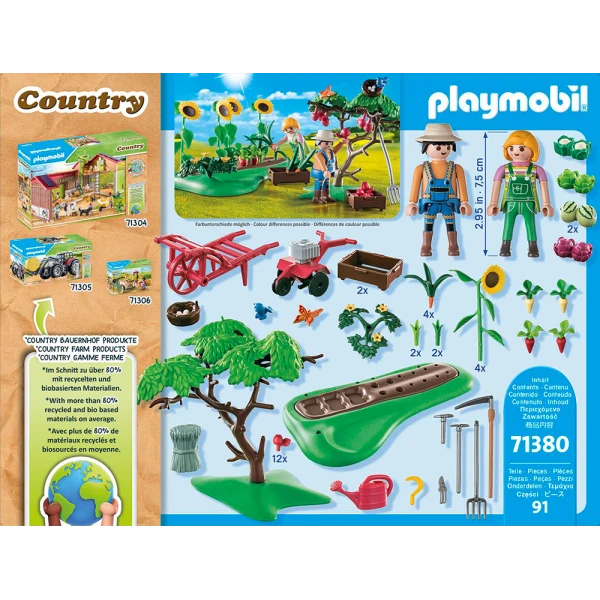 PLAYMOBIL COUNTRY STARTER PACK ΛΑΧΑΝΟΚΗΠΟΣ