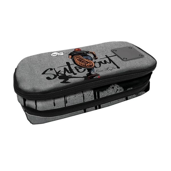 SQUARE DOUBLE PENCIL CASE XSCAPE SKATE