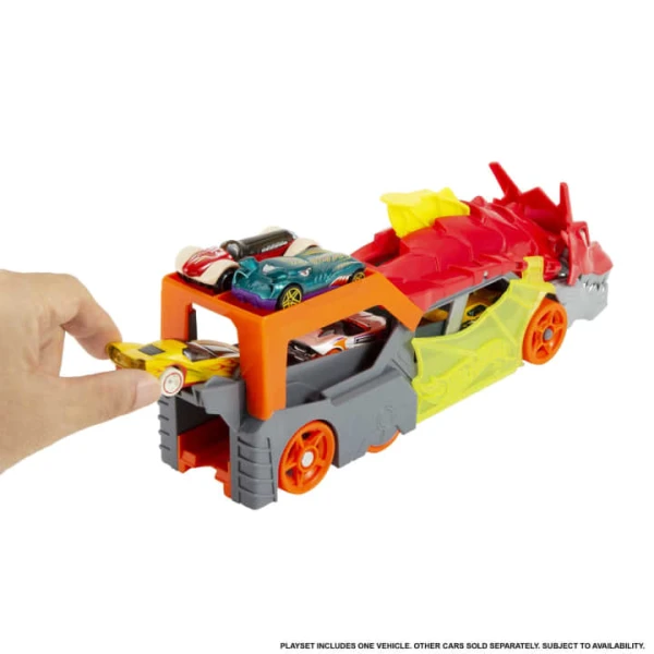 HOT WHEELS CITY DRAGON LAUNCH TRANSPORTER