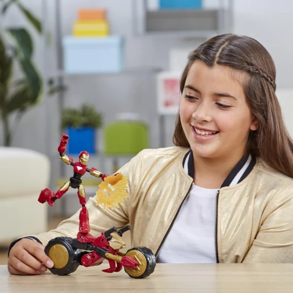 MARVEL AVENGERS BEND AND FLEX FLEX RIDER IRON MAN