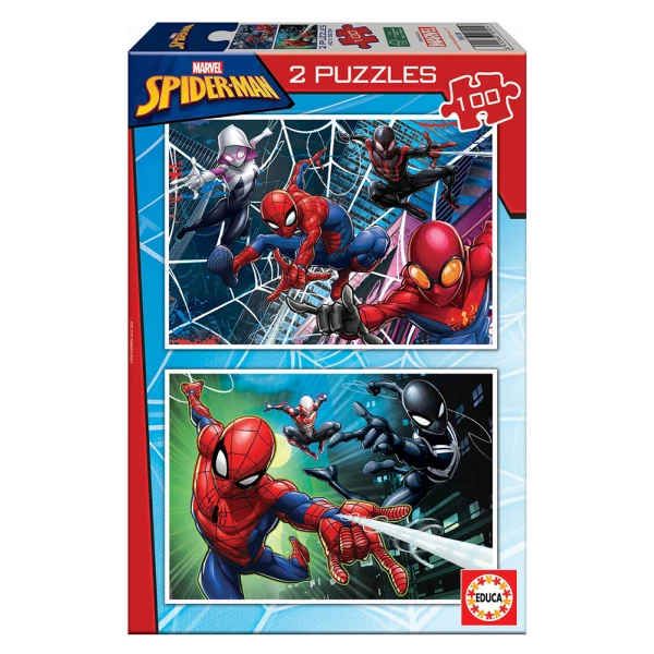 EDUCA ΠΑΖΛ 2X100 SPIDERMAN