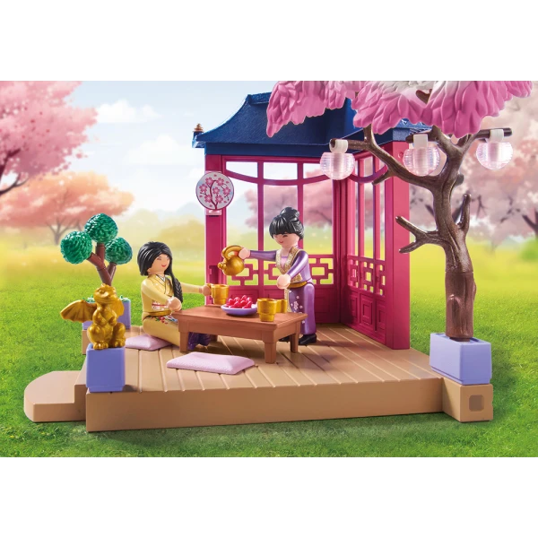 PLAYMOBIL ASIAN GARDEN WITH PANDA