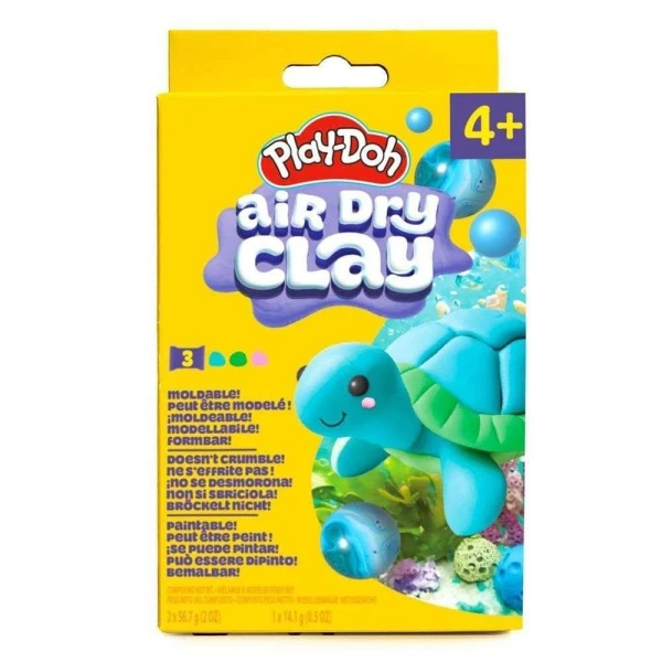 PLAYDOH ΠΗΛΟΣ AIR DRY - TURTLE