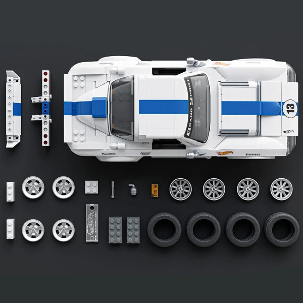 HOT WHEELS ELITE SERIES CAR CORVETTE GRAND SPORT