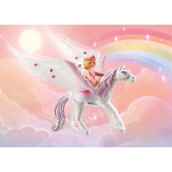 PLAYMOBIL PRINCESS MAGIC RAINBOW CASTLE IN THE CLOUDS
