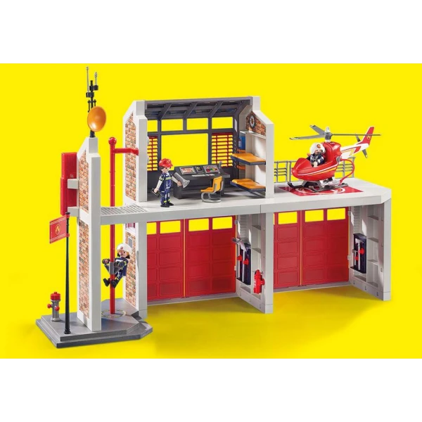 PLAYMOBIL CITY ACTION LARGE FIRE STATION