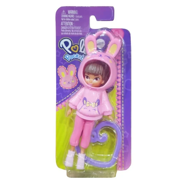 POLLY POCKET DOLL FRIEND CLIPS BUNNY