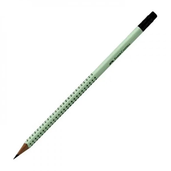 FABER-CASTELL ΜΟΛΥΒΙ GRIP 2001 HB ΜΕ ΓΟΜΑ - SAGE
