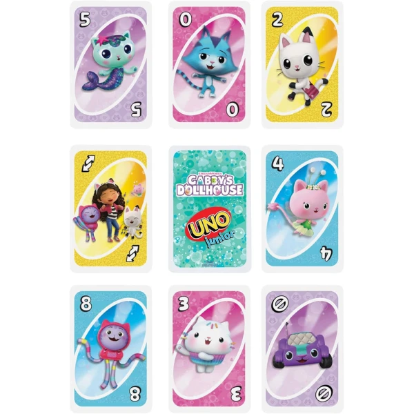 ΕΠΙΤΡΑΠΕΖΙΟ ΚΑΡΤΩΝ UNO JUNIOR - GABBY\'S DOLLHOUSE