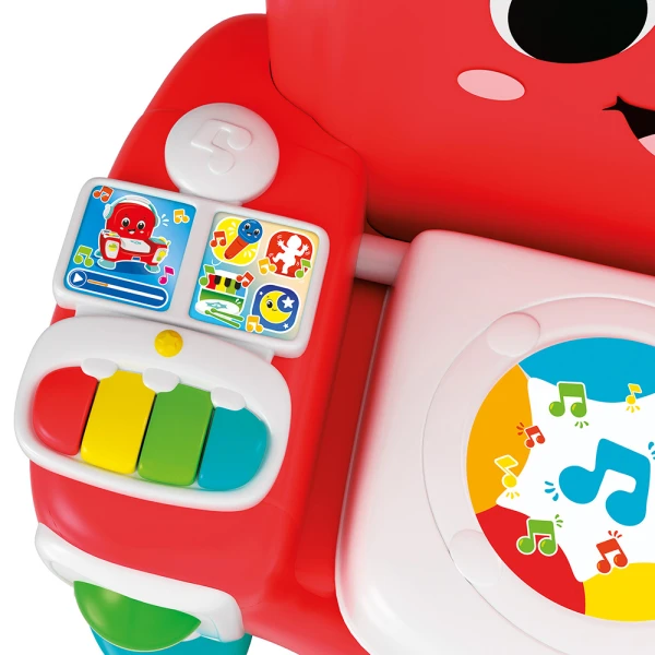 BABY CLEMENTONI ΒΡΕΦΙΚΟ ΠΑΙΧΝΙΔΙ ΕΚΠΑΙΔΕΥΤΙΚΗ ΠΟΛΥΘΡΟΝΑ ΓΙΑ 12+ ΜΗΝΩΝ ΜΙΛΑΕΙ ΕΛΛΗΝΙΚΑ