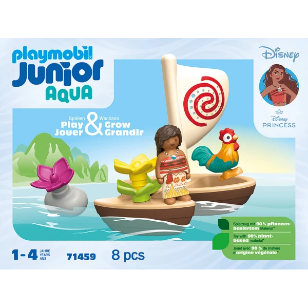 PLAYMOBIL JUNIOR & DISNEY MOANA\'S SAIL BOAT