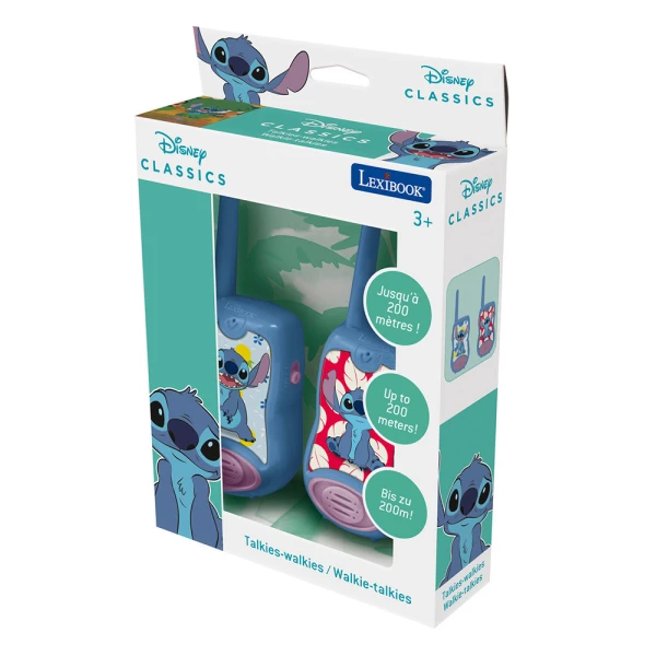 LEXIBOOK DISNEY STITCH WALKIE TALKIES ΕΩΣ ΚΑΙ 200 μ.