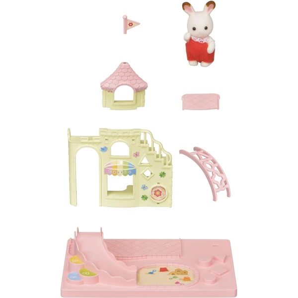 THE SYLVANIAN FAMILIES BABY CASTLE PLAYGROUND