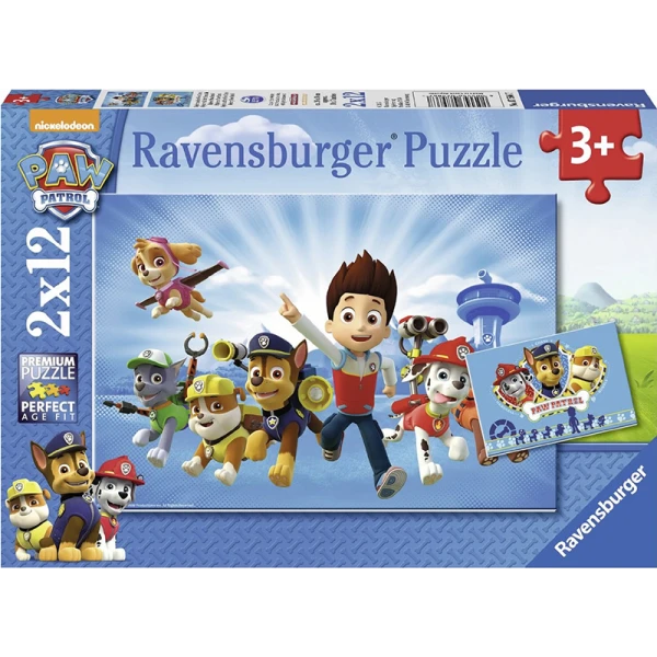RAVENSBURGER ΤΑ ΠΡΩΤΑ ΜΟΥ ΠΑΖΛ 2X12 τεμ. PAW PATROL