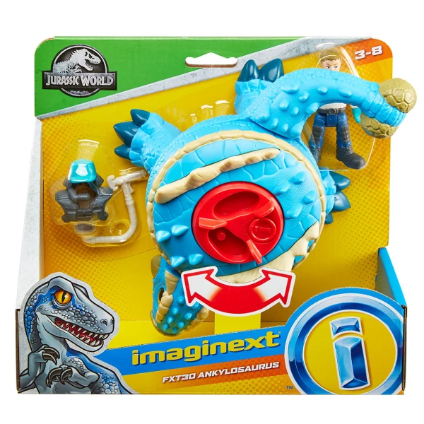 IMAGINEXT JURASSIC WORLD DINOSAUR AND FIGURE - 4 DESIGNS