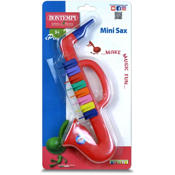 BONTEMPI MINI SAXOPHONE WITH 8 NOTES