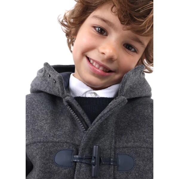 MAYORAL DUFFEL COAT ASPHALT