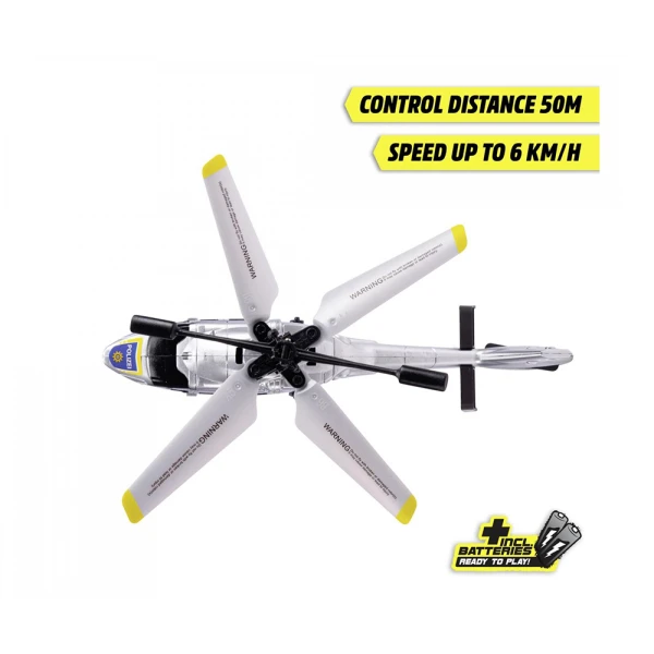 DICKIE TOYSRC ΤΗΛΕΚΑΤΕΥΘΥΝΟΜΕΝΟ ΕΛΙΚΟΠΤΕΡΟ ΑΣΤΥΝΟΜΙΑΣ