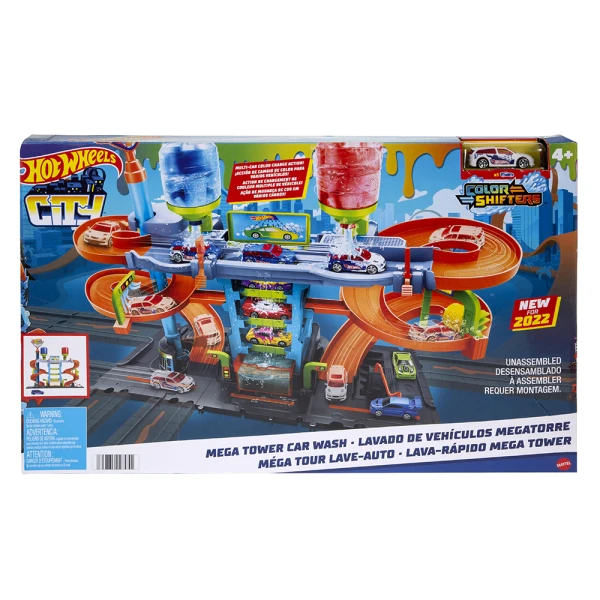 HOT WHEELS MEGA TOWER CAR WASH