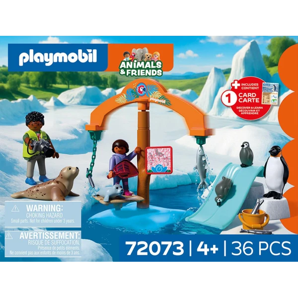 PLAYMOBIL ANIMALS & FRIENDS ΕΞΕΡΕΥΝΩΝΤΑΣ ΤΑ ΖΩΑ ΤΩΝ ΠΑΓΩΝ