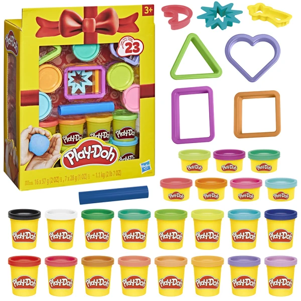 PLAY-DOH ΣΕΤ ΔΩΡΟΥ ΜΕ ΒΑΖΑΚΙΑ ΚΑΙ ΕΡΓΑΛΕΙΑ