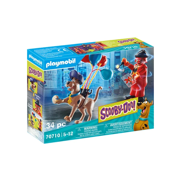 PLAYMOBIL SCOOBY-DOO ΠΕΡΙΠΕΤΕΙΑ ΜΕ ΤΟΝ GHOST CLOWN