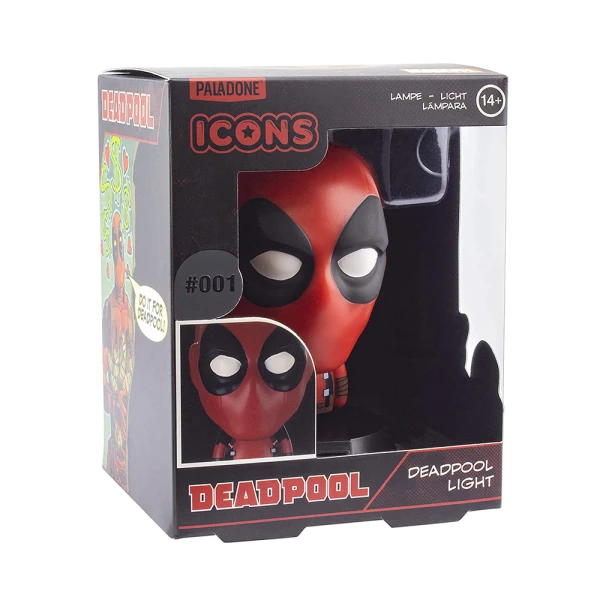 PALADONE ΦΩΤΙΣΤΙΚΟ DEADPOOL ICON LIGHT BDP PP6374DPL