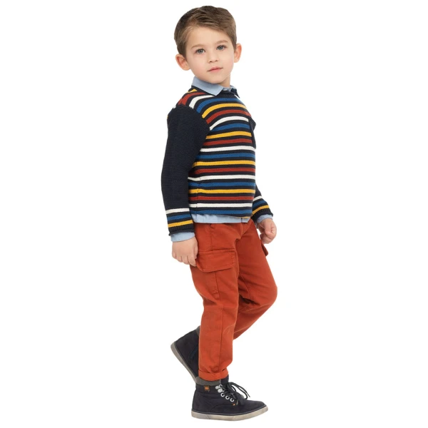 ENERGIERS BEBE BOY PULLOVER NAVY BLUE