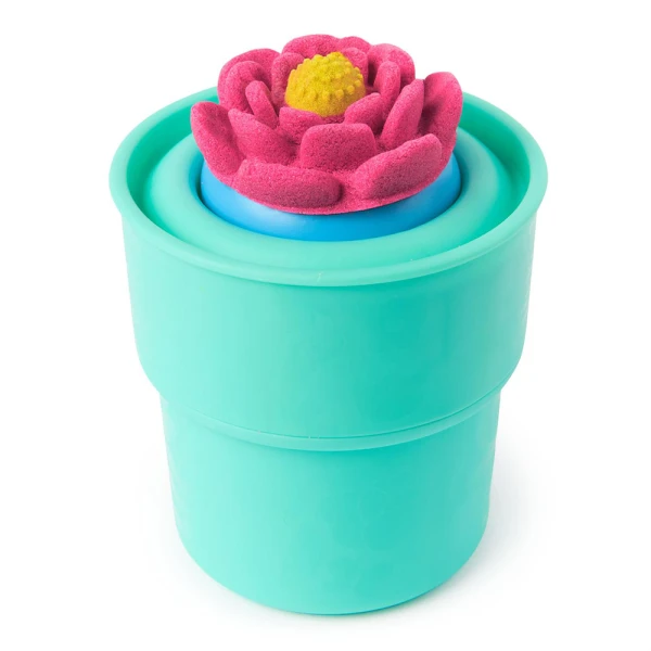 KINETIC SAND MAGICAL FLOWER SQUISH BLOSSOM