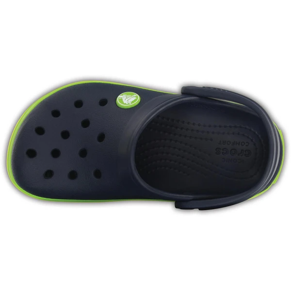 CROCS CLASSIC CLOG K NAVY-VOLT GREEN