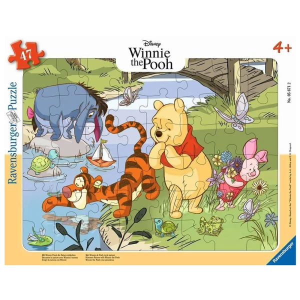 RAVENSBURGER CARTON PUZZLE 47 pcs WINNIE
