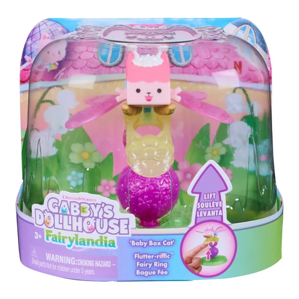 GABBY\'S DOLLHOUSE FAIRYLANDIA ΝΕΡΑΪΔΕΝΙΑ ΔΑΚΤΥΛΙΔΙΑ - 4 ΣΧΕΔΙΑ