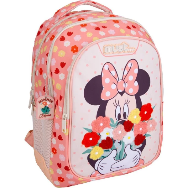 MUST ΣΧΟΛΙΚΗ ΤΣΑΝΤΑ ΠΛΑΤΗΣ ΔΗΜΟΤΙΚΟΥ MINNIE HAPPINESS