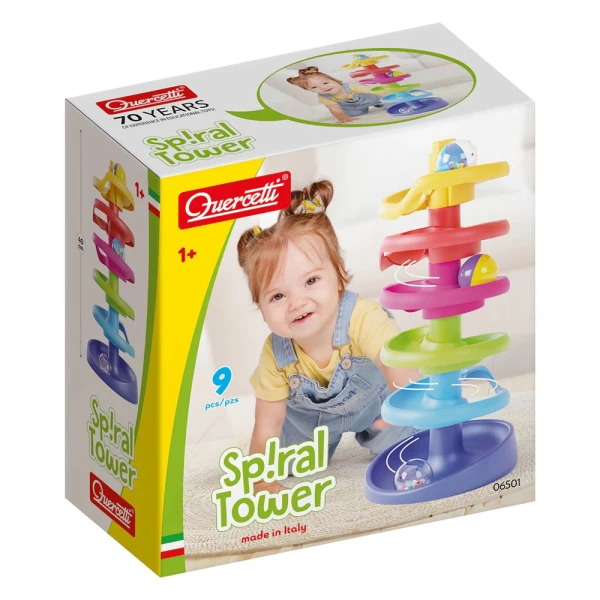 QUERCETTI SPIRAL TOWER 40 cm STARTER SET 9 pcs