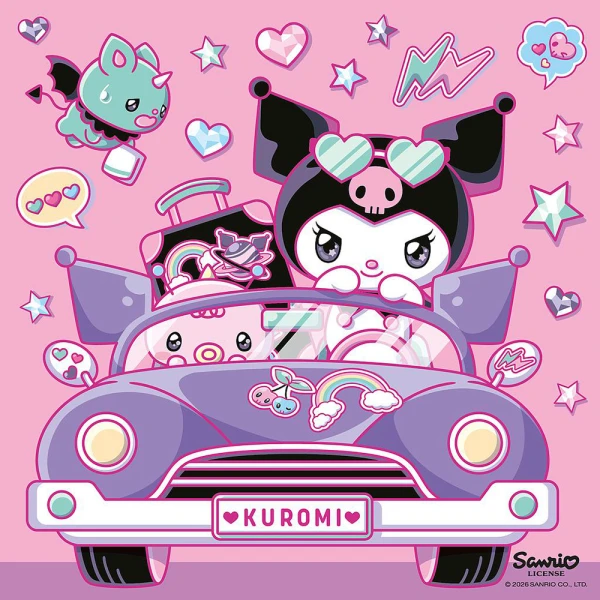 RAVENSBURGER PUZZLE 3X49 pcs KUROMI
